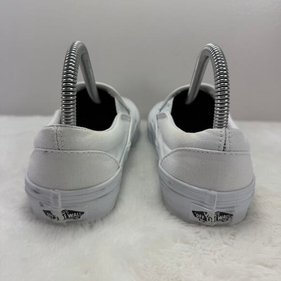 Vans Classic Slip‑On True White Women’s Size 7 Canvas Sneaker - Picture 4 of 10